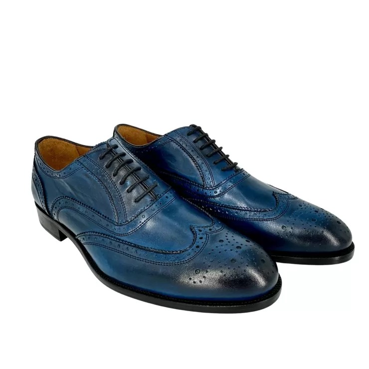 Leather Sole*Camarri Blake Stitched Leather Sole Brogue – Duilio Reef