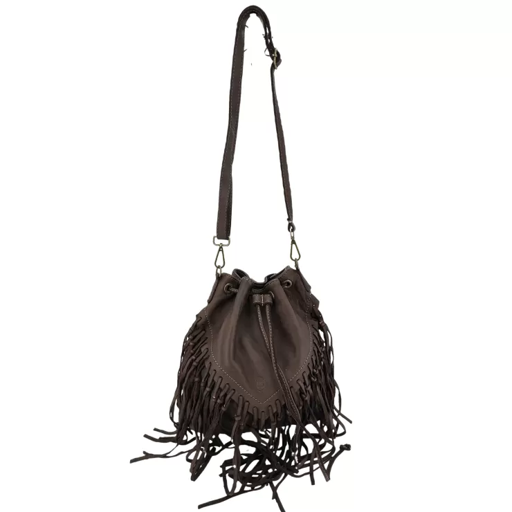 Soft Bags*Camarri Dallas – Bucket Bag With Fringes