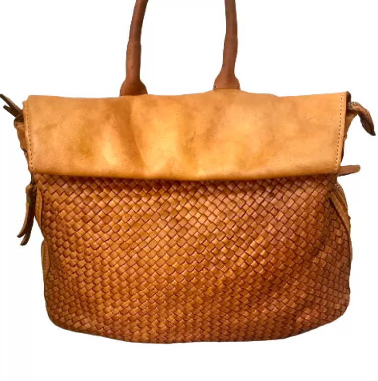 Backpacks*Camarri Handcrafted Backpack In Woven Leather