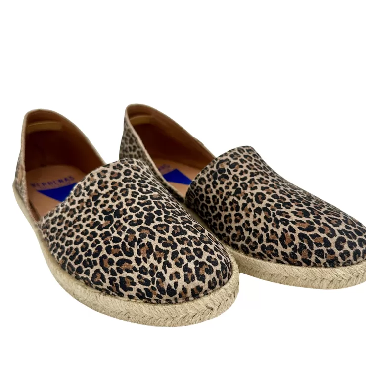 Rubber Sole | Loafers/Mocassins*Camarri Handcrafted Espadrilles In Leopard Verbenas Suede