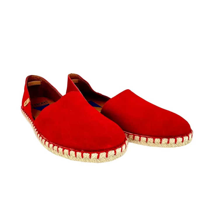 Rubber Sole | Loafers/Mocassins*Camarri Handcrafted Espadrilles In Red Verbenas Suede