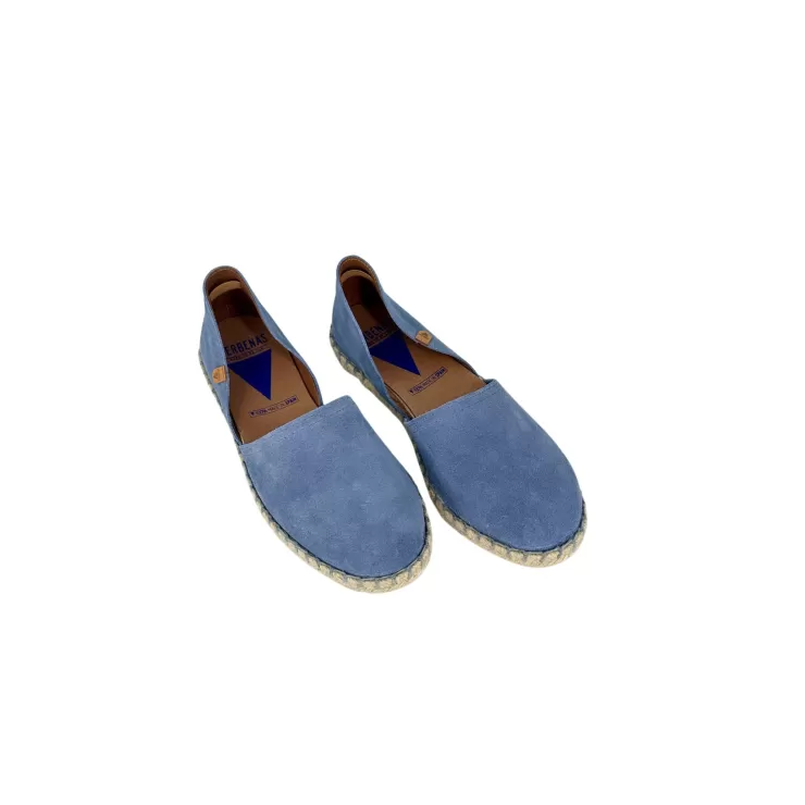 Rubber Sole | Loafers/Mocassins*Camarri Handcrafted Espadrilles In Turquoise Verbenas Suede