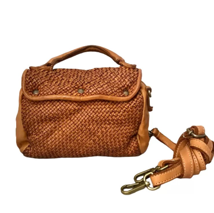 Soft Bags*Camarri Handmade Mini Shoulder Bag In Woven Leather