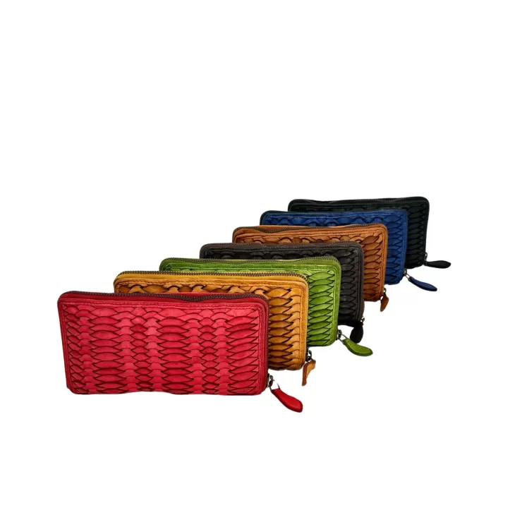 Wallets And Accessories*Camarri Handmade Wallet In Woven Leather