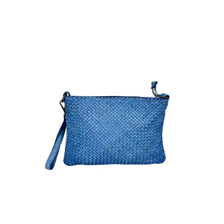 Soft Bags*Camarri Marta – Woven Clutch Bag With Strap And Shoulder Strap