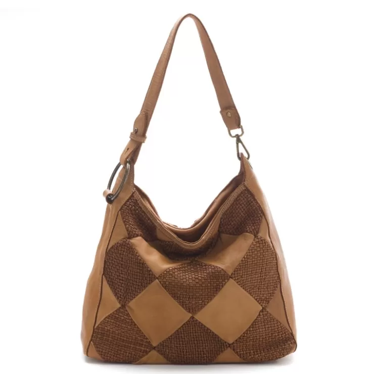 Soft Bags*Camarri Melissa Quilted And Woven Effect Bag