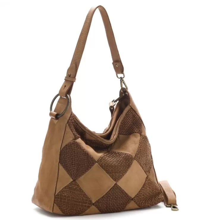 Soft Bags*Camarri Melissa Quilted And Woven Effect Bag