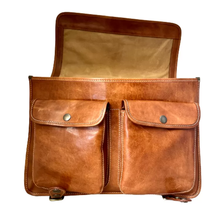 Business Briefcases And Leather Goods*Camarri Professional Briefcase In Matte Leather leather