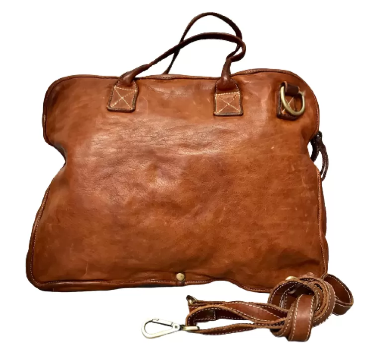 Business Briefcases And Leather Goods*Camarri Professional Handcrafted Briefcase In Cowhide