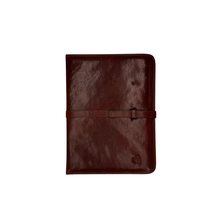 Business Briefcases And Leather Goods*Camarri Smooth Leather Document Holder With Loop