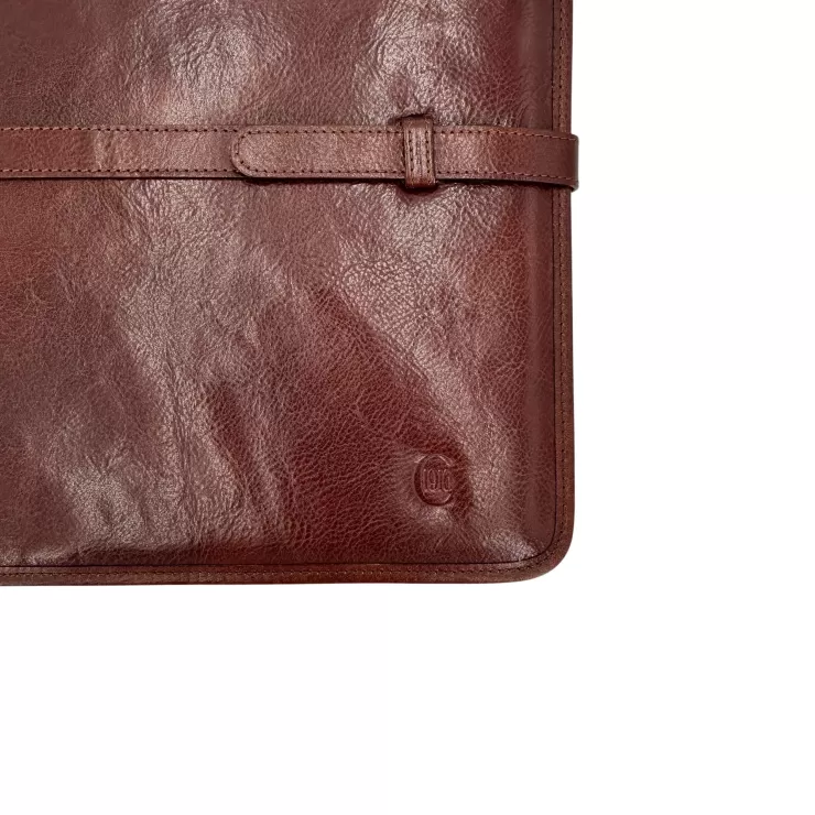 Business Briefcases And Leather Goods*Camarri Smooth Leather Document Holder With Loop