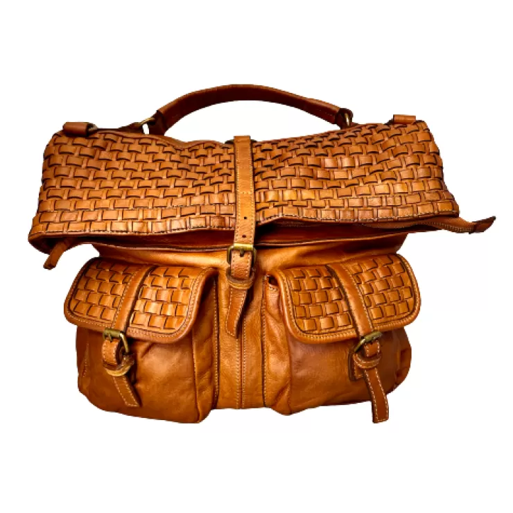 Backpacks | Backpacks*Camarri Soft Handcrafted Backpack In Woven Leather