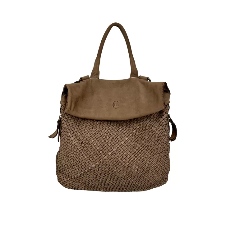 Backpacks*Camarri Stockholm – Woven Leather Backpack