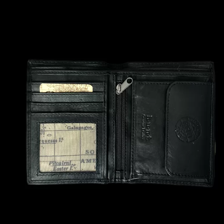 Wallets And Accessories*Camarri Vertical Anti-cloning Wallet In Leather