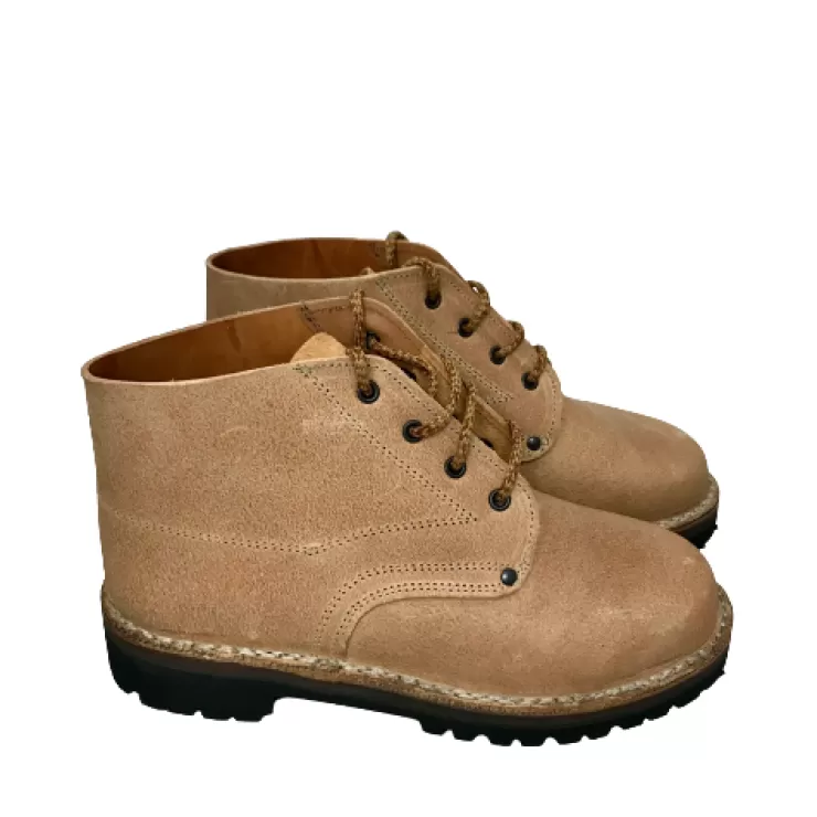 Work Shoes*Camarri Work Boot In Natural Cowhide Tank