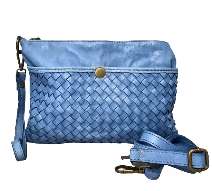 Soft Bags*Camarri Woven Bag With Shoulder Strap And Strap