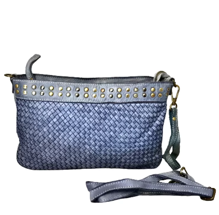 Soft Bags*Camarri Woven Clutch Bag With Strap And Shoulder Strap